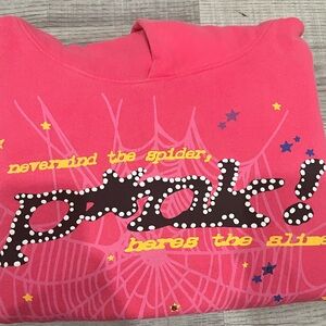 Pink P*nk! Sp5der Hoodie